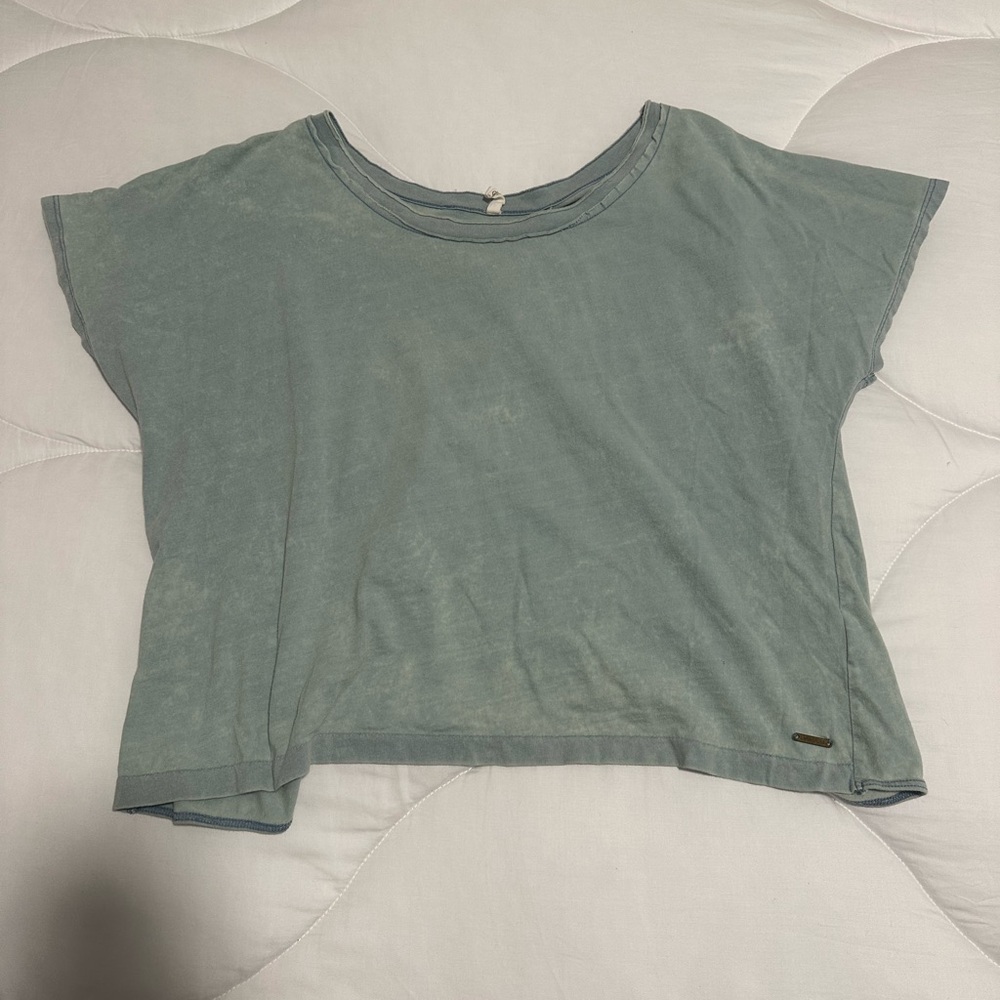 Lamb & Flag Cropped T-shirt